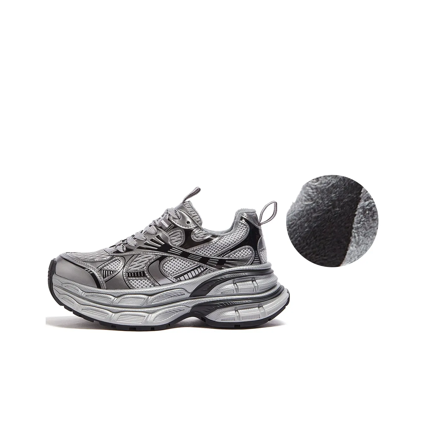 CAMEL Cushioned Slip-Resistant Abrasion-Resistant Low-Top Chunky Sneakers Women's