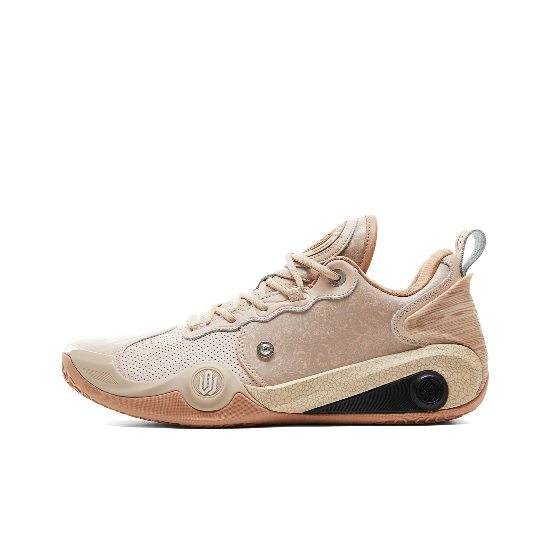 PEAK Andrew Wiggins AW3 Anti Slip And Wear Resistant Rebound Low Top Performance Basketball Shoes Men's Cookie