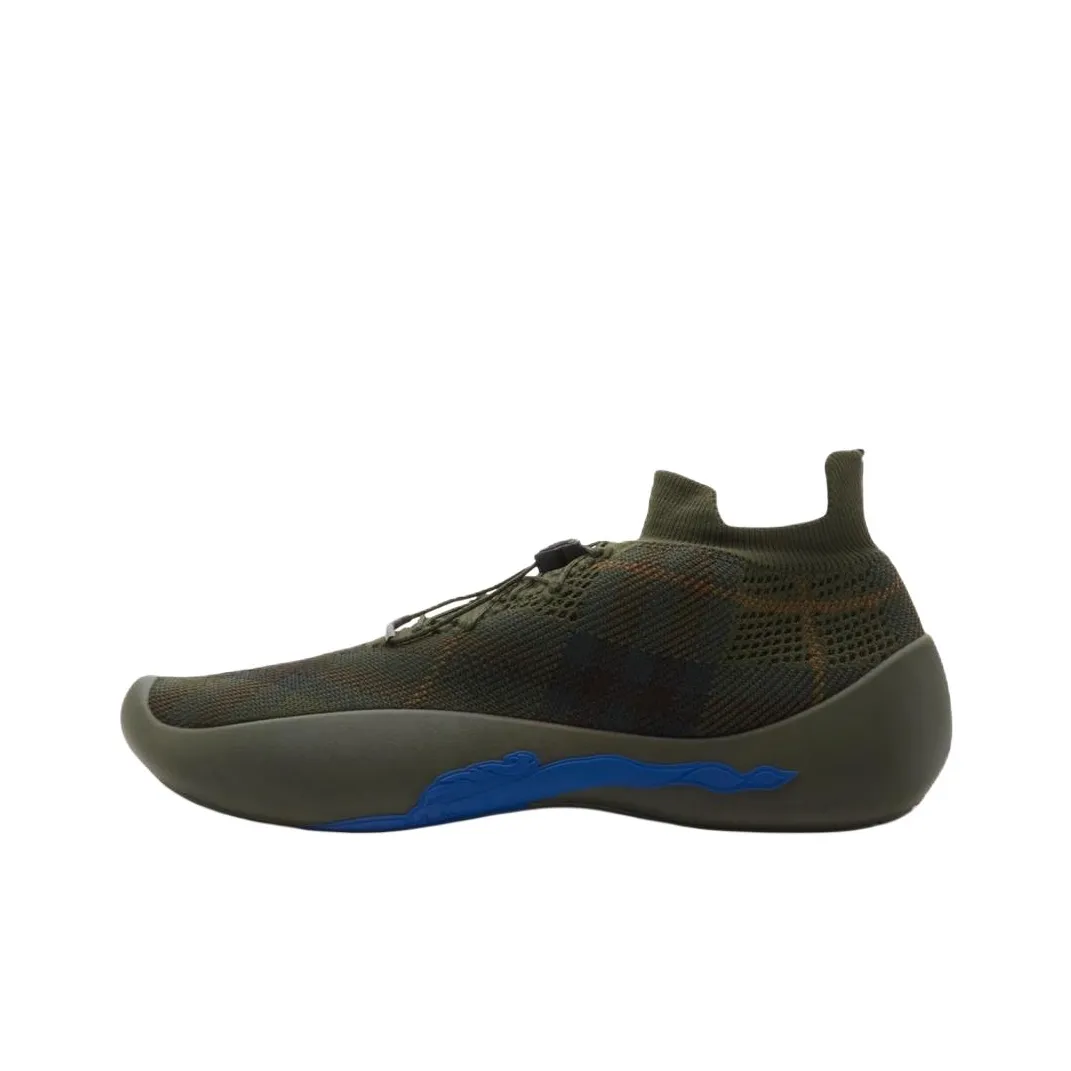 Burberry Neptune Low Top Casual Shoes Men's Green