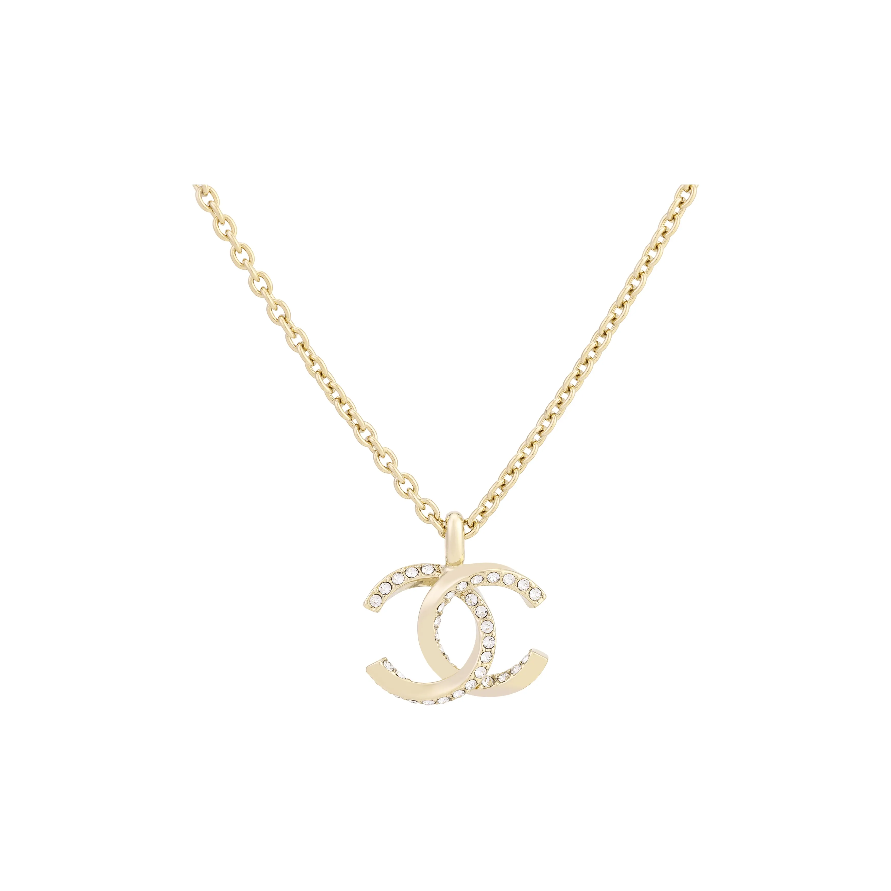 CHANEL 1986 1988 Cc Necklace