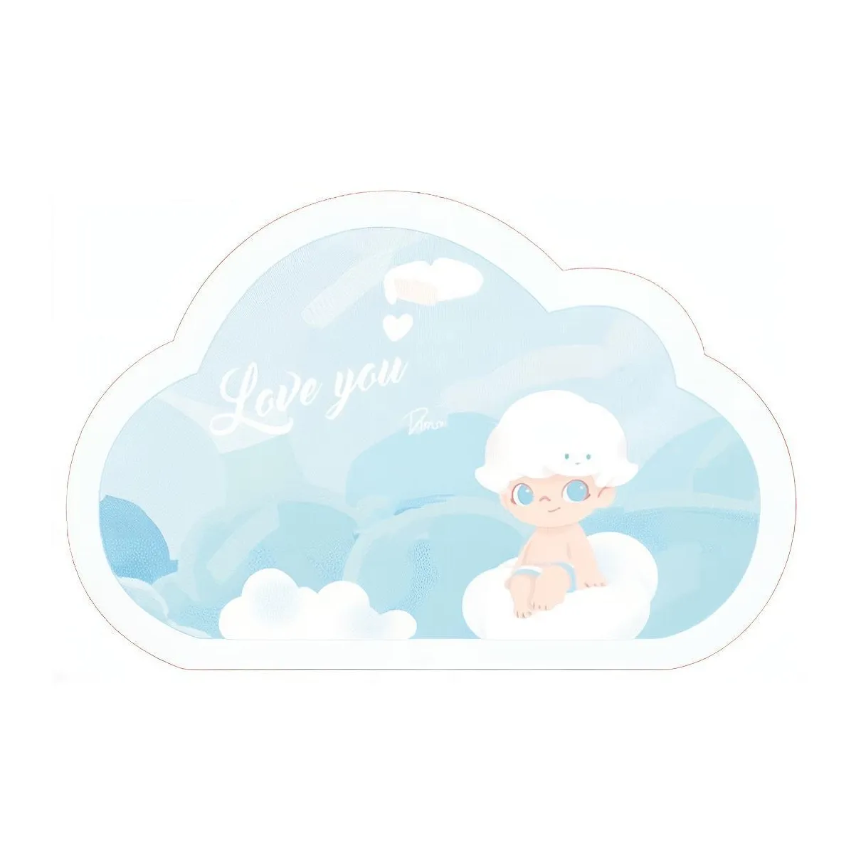 POP MART Коллаборация Edition DIMOO Облако Фоторамка Синий Trend Based Products