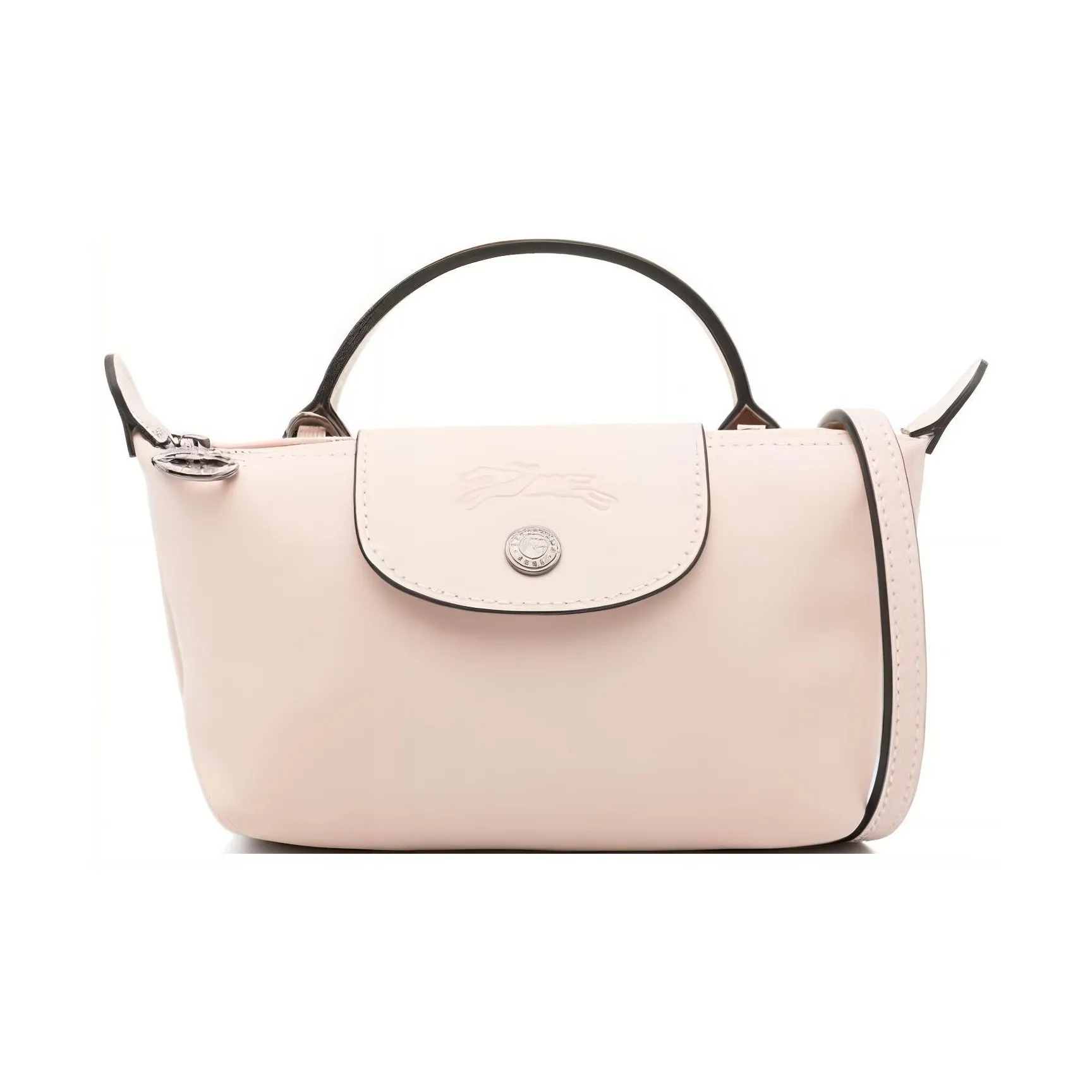 LONGCHAMP Сумка через плечо из коровьей кожи сумка на плечо сумка для женщин телесный цвет