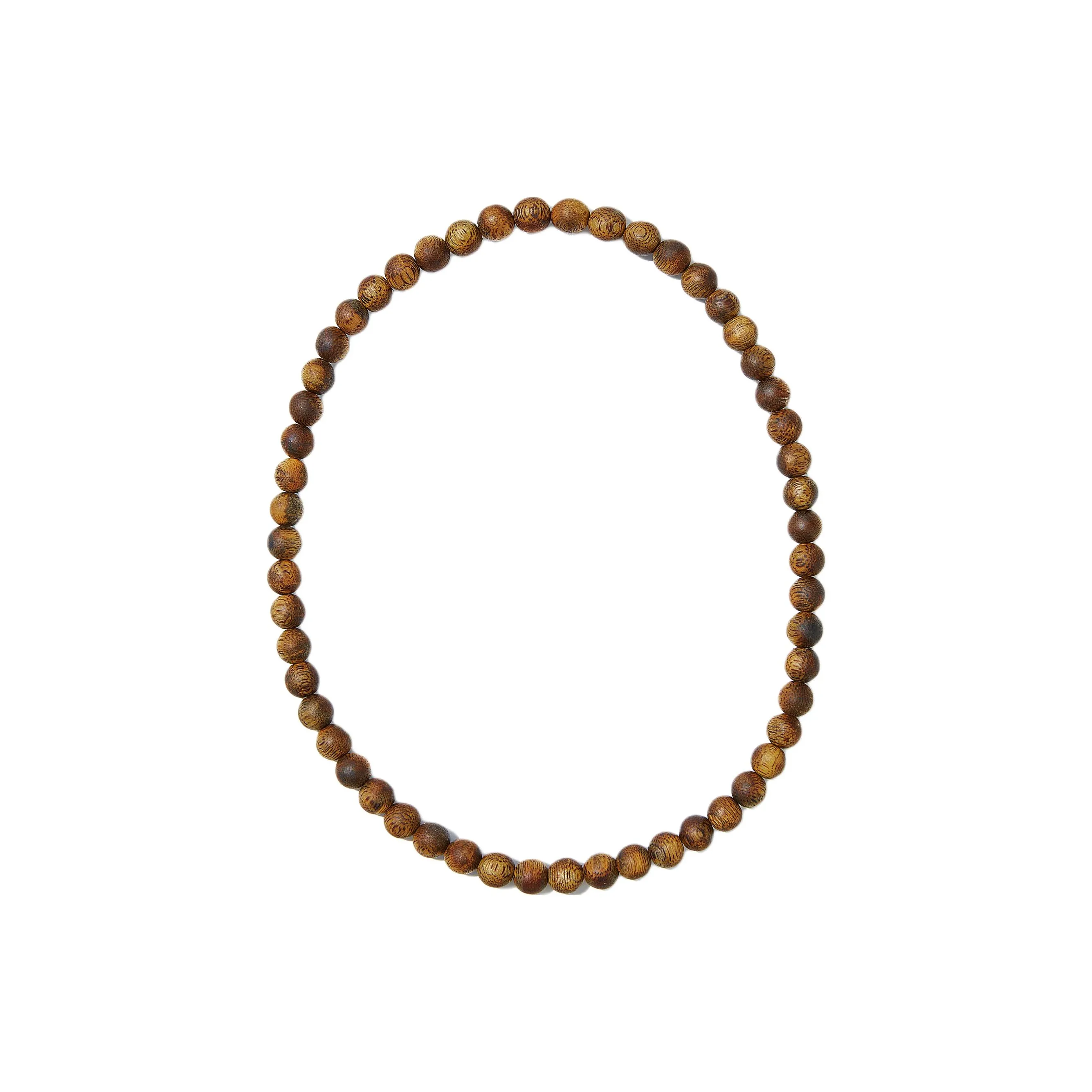 A Bead Song Green Kyara Agarwood 7mm/54 Pcs Double Rings Black Body Round Leaves 8g+ Unisex