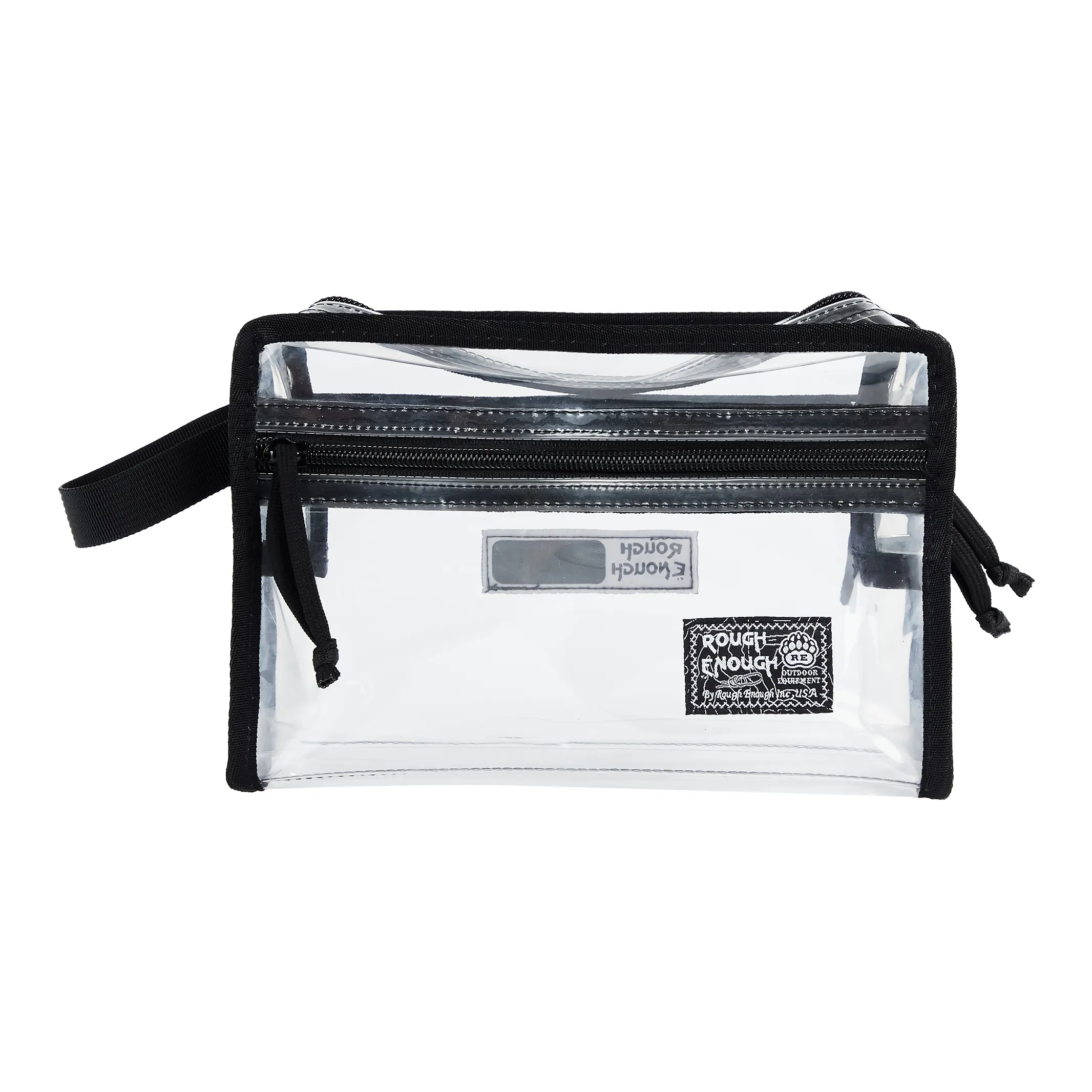 Rough Enough ПВХ Хранение Сумка Туалетные принадлежности Сумка Унисекс Прозрачная