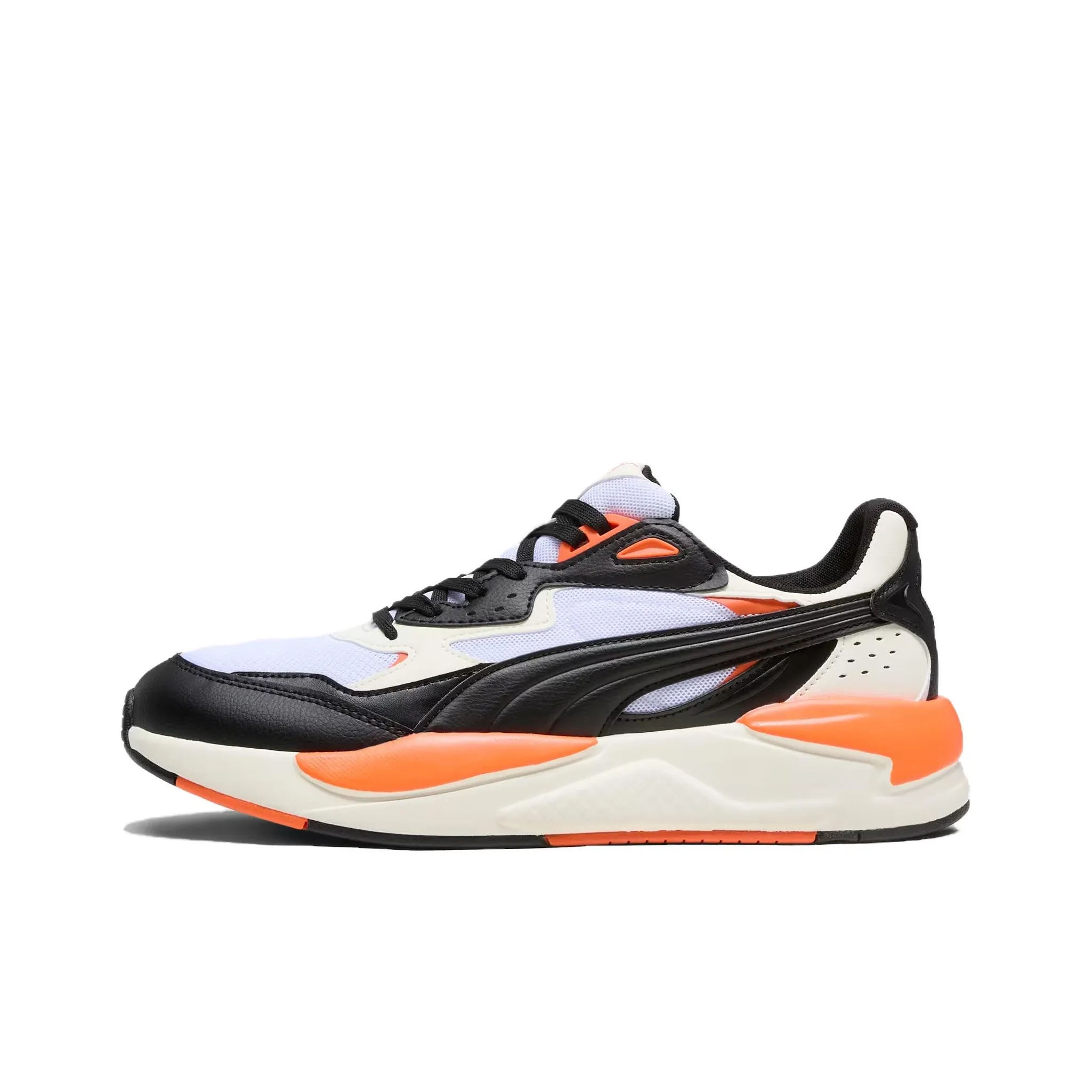 PUMA X-Ray Speed Anti-Slip Wear-Resistant Low-Top Casual Shoes Unisex White Black