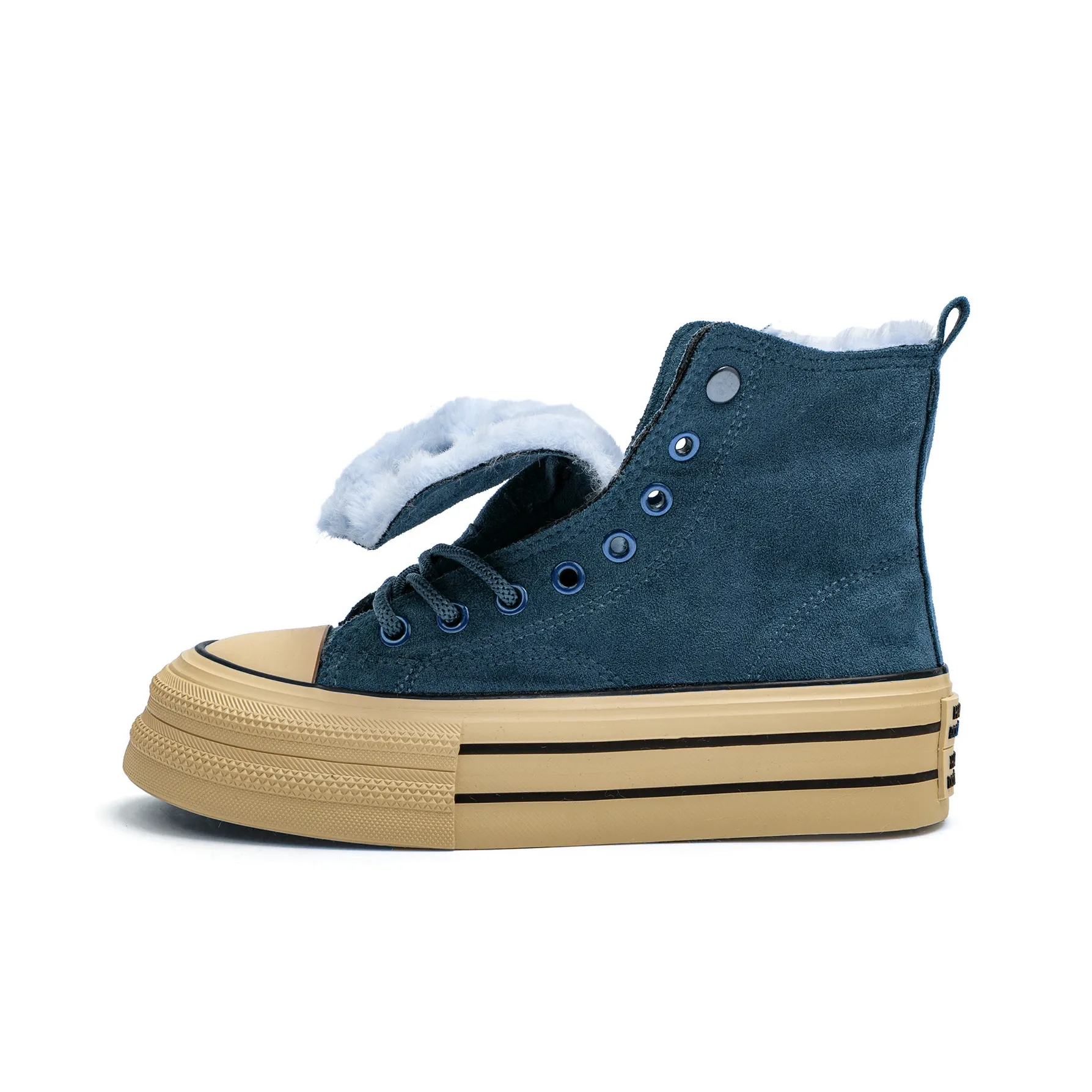 STAE Abrasion-Resistant Slip-Resistant High-Top Canvas Shoes Women's