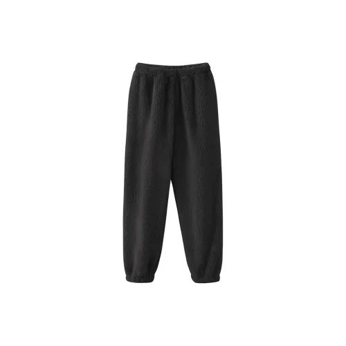 JINGYUN Черные Женские Пижамные Брюки