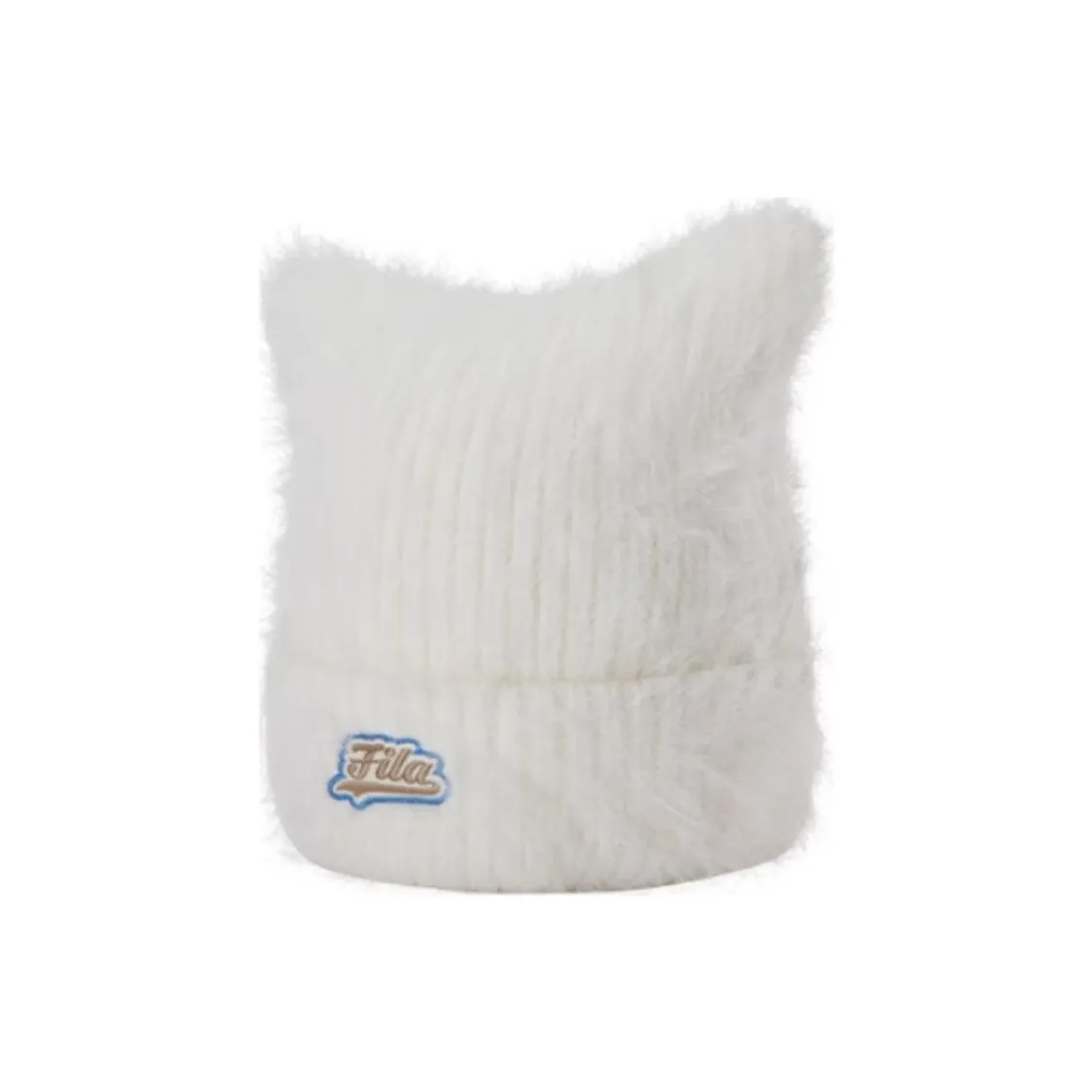 FILA FUSION Акриловые шапки-бини Женские Зефирно-белые
