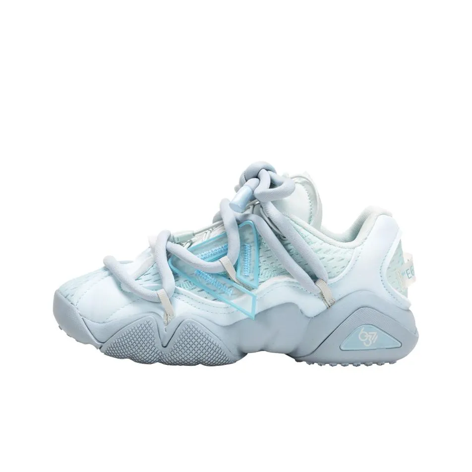 PEAK State Pole 6371 Cushioning Anti Slip And Wear Resistant Low Top Casual Shoes Women's Water Blue