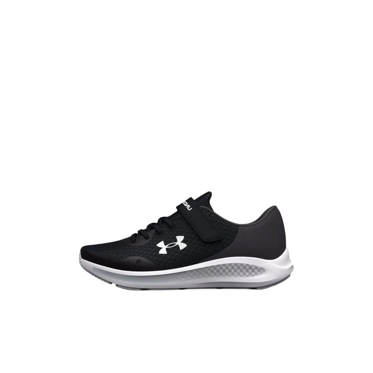 Under Armour Pursuit 3 AC Low Top Kids' Running Shoes Black White Children Aged 3 7 Years Old