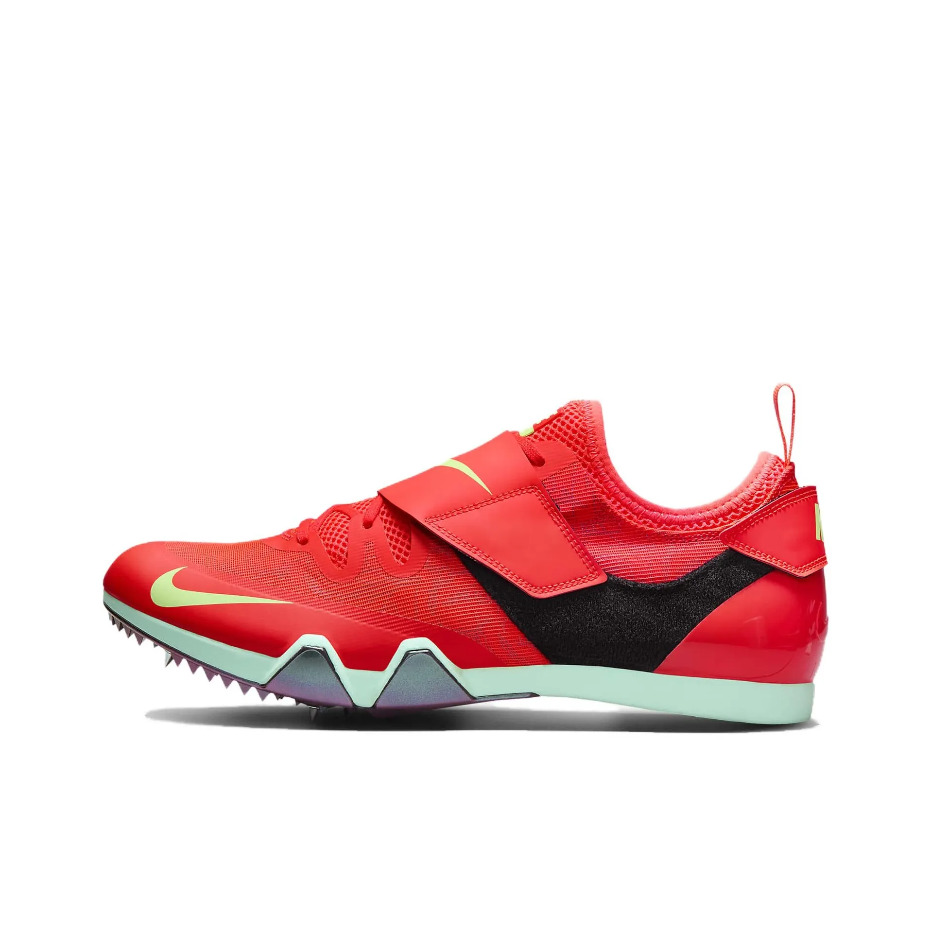 Nike Pole Vault Elite Anti Slip Wear Resistant Low Top Training Shoes Unisex Red