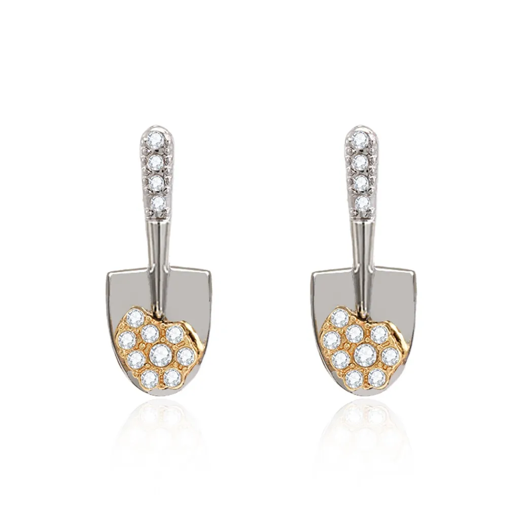 ZANC S925 Silver Earring Post Earrings Women's Silver