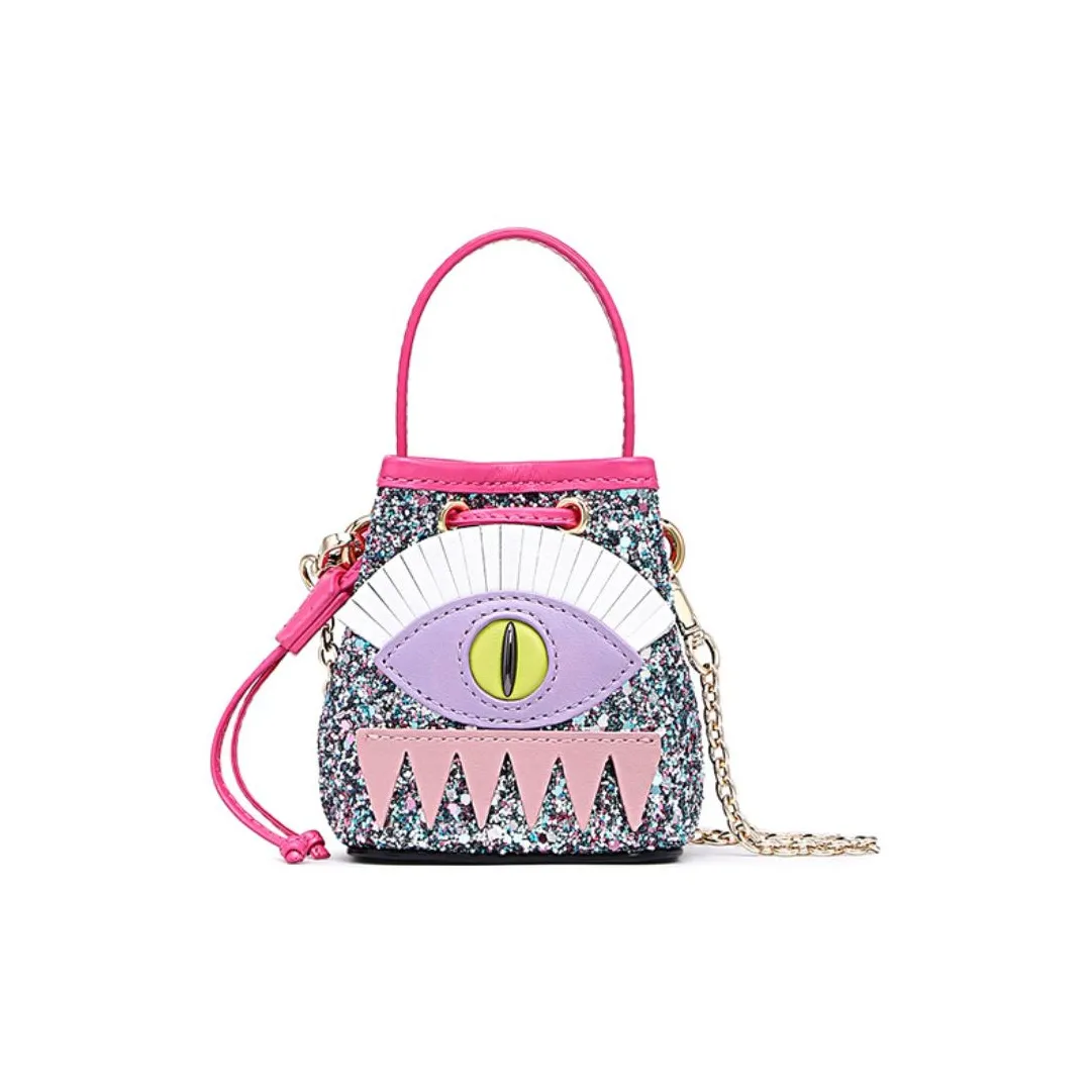 FION Коровья кожа Маленькая через плечо Сумка Сумка для губной помады Стандартная Женская