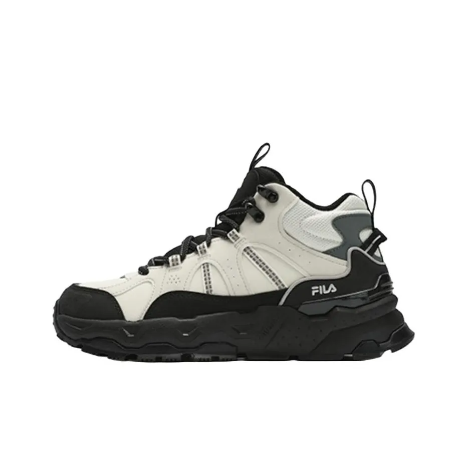 FILA Trek 1S Abrasion Resistant Mid Top Casual Shoes Women's Beige