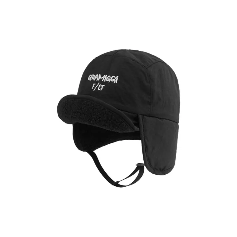 FREE RABBITⅡ Уличный Модный Бренд Буква Вышивка Шапка-ушанка Унисекс