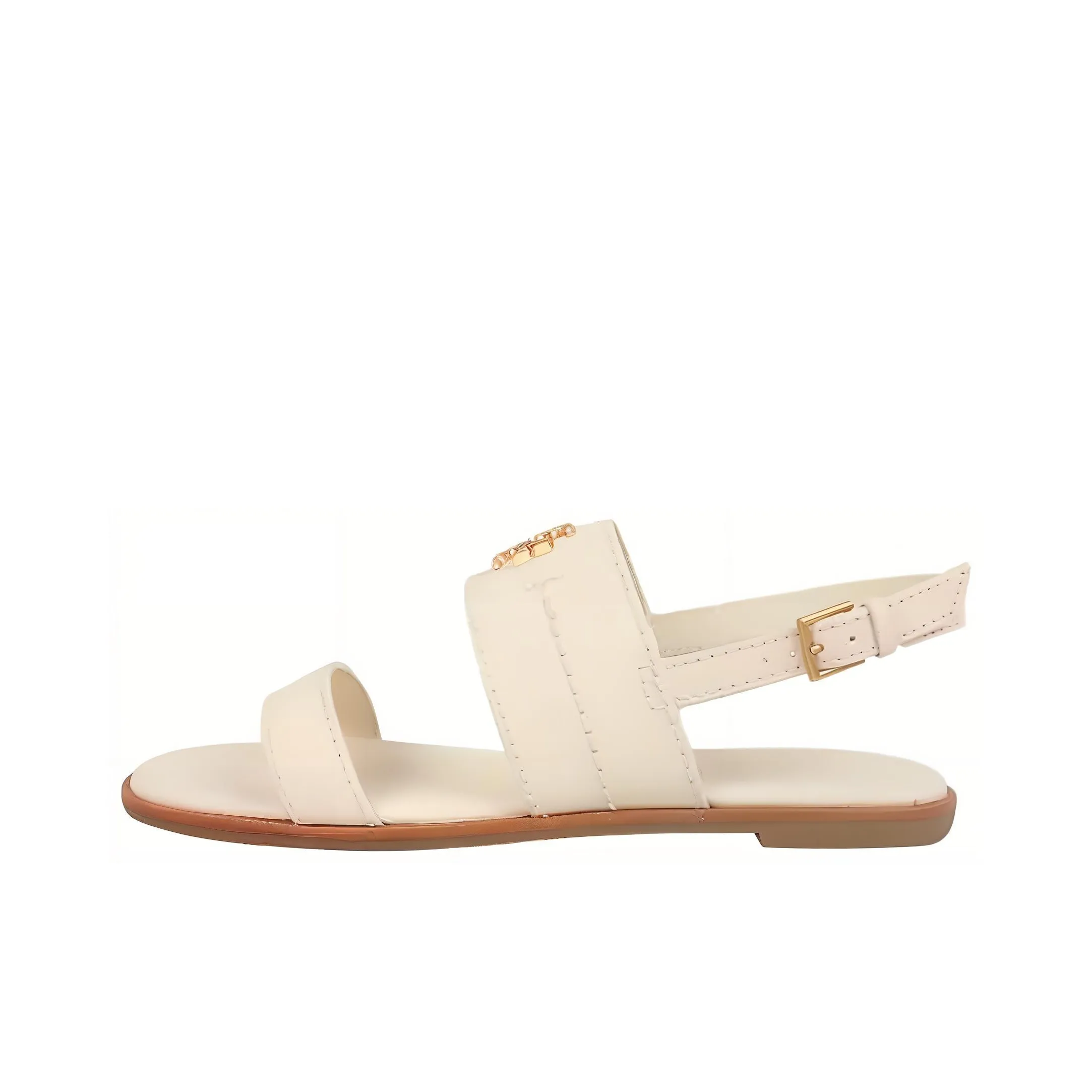 TORY BURCH One Strap Sandals Women's Ecru