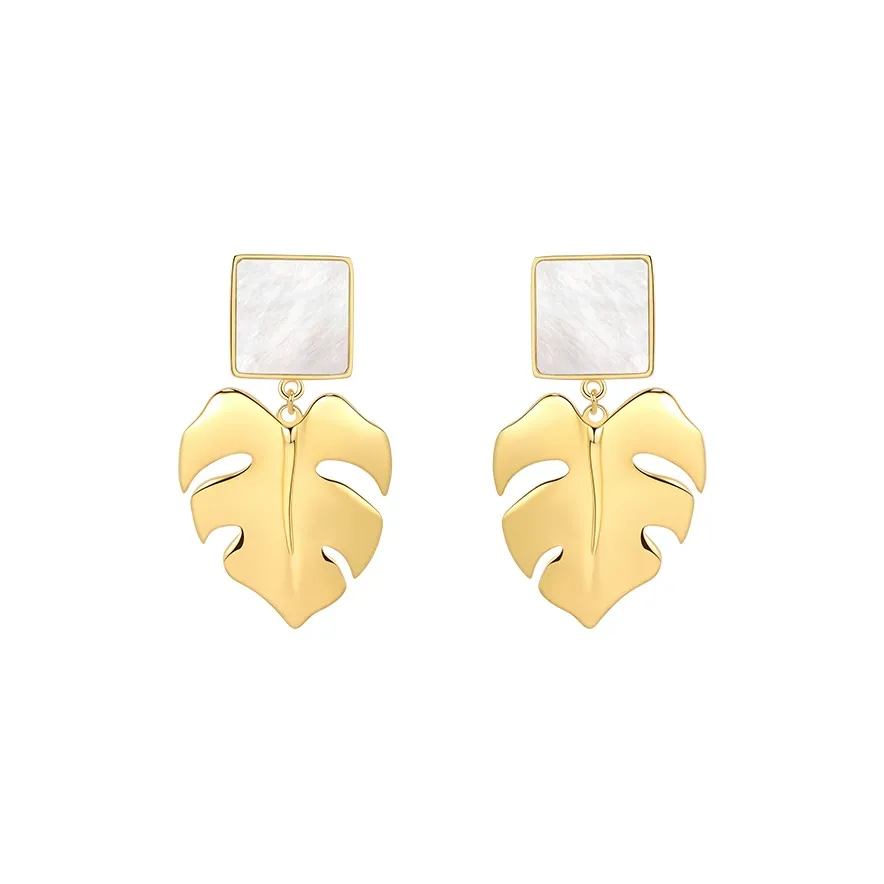 BABYBEI Серьги из жемчужной раковины женские