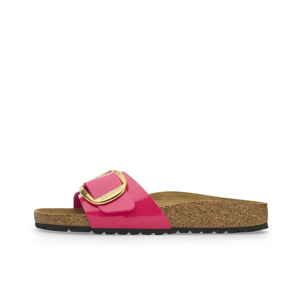 Birkenstock Madrid Big-buckle Patent-leather Sandals Edelman Women's