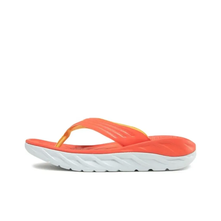 HOKA ONE ONE Ora Recovery Flip Fiesta Amber Yellow