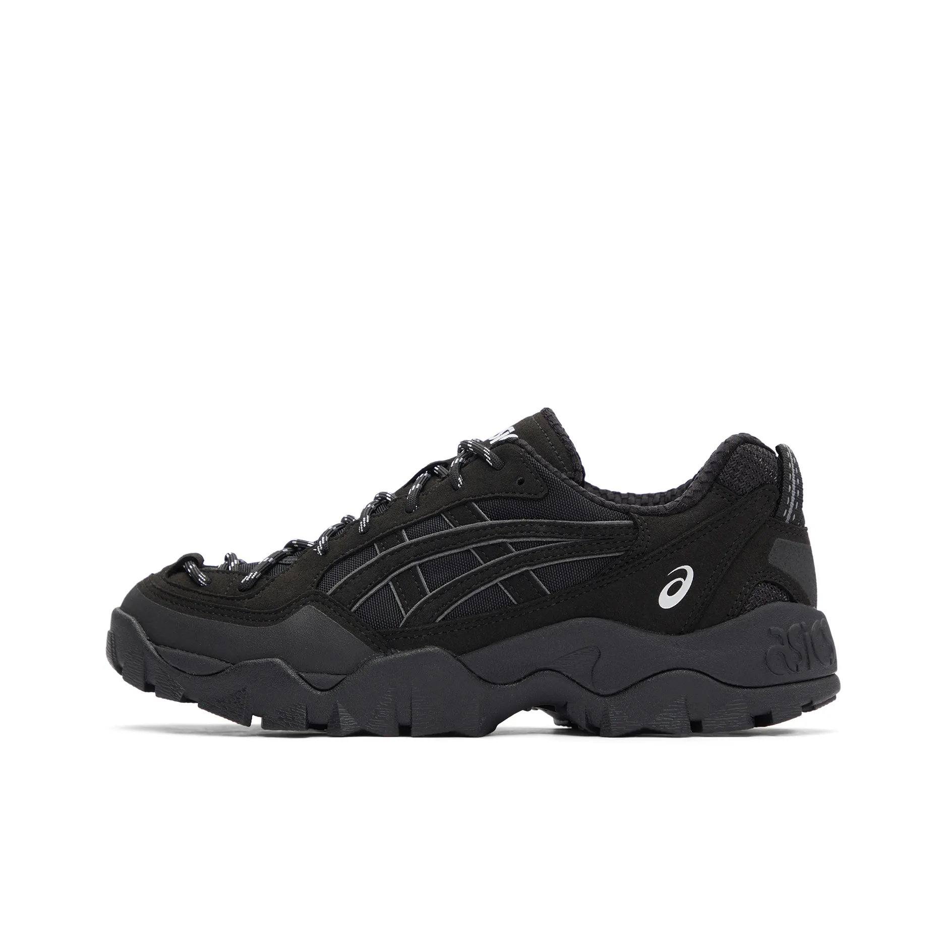 Asics GEL PICKAX Cushioned Anti Slip And Wear Resistant Lightweight Trekking Shoes Unisex Eclipse Black