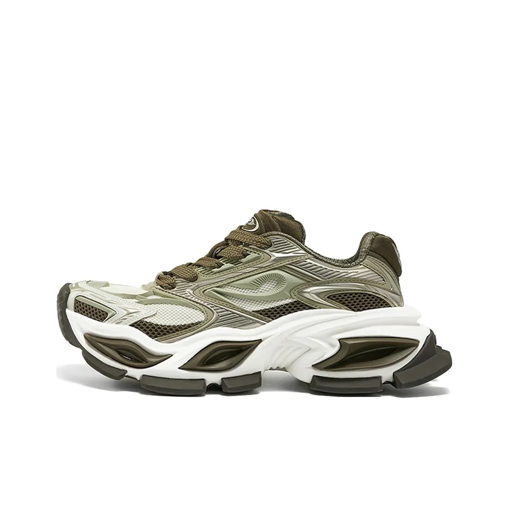 OGR Breathable Height Increasing Low Top Running Shoes Unisex Jadeite With High Green Jade Content