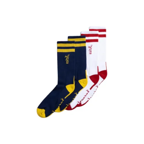Овен Arsenal Collaboration 2 шт Белый + Морской синий Унисекс MID Носки до икры