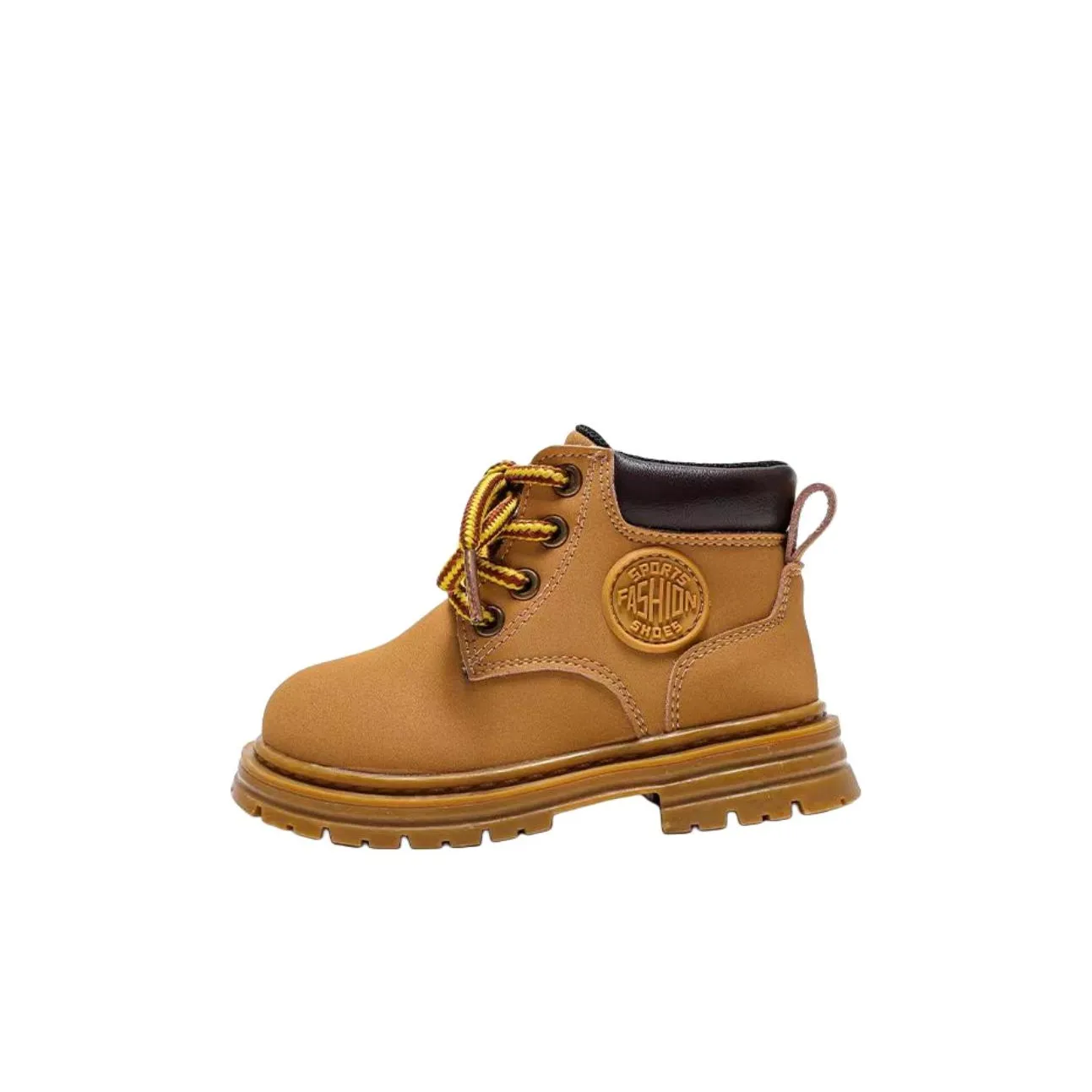 QINUOSHU Детские кожаные сапоги High Top Kids