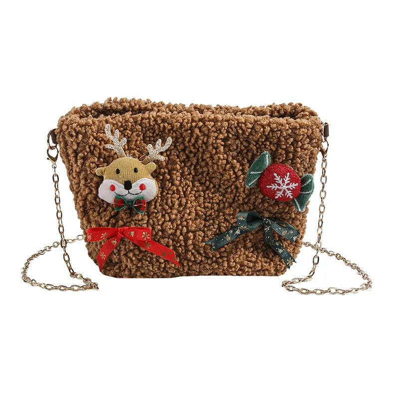 RKM Флис Чехол для телефона Милый Сумка через плечо Женская Многоцветная