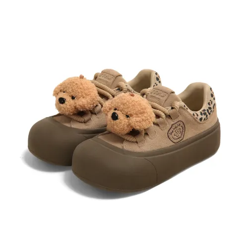 TTKJ Кроссовки для скейтбординга Low Top Туманный Верблюжий Женские