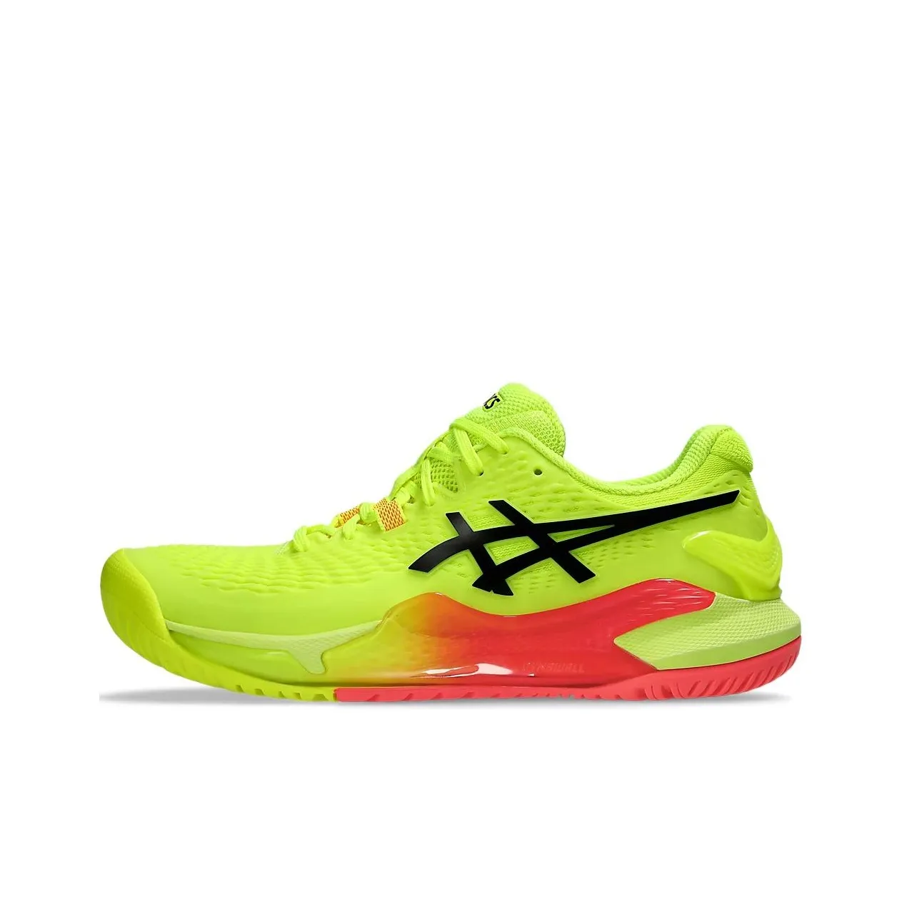 Asics Gel Resolution 9 Paris Safety Yellow Black Women's