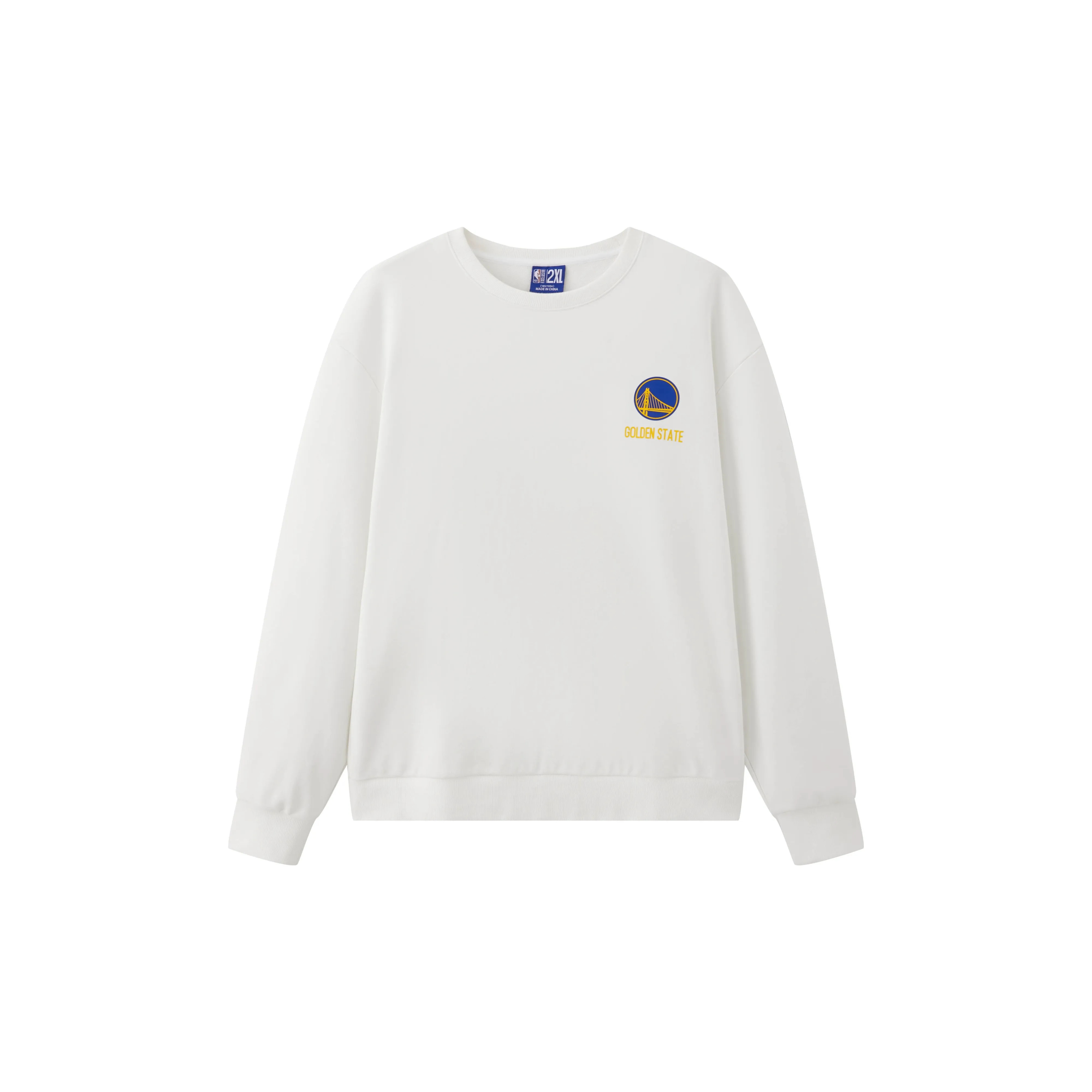 NBA Golden State Warriors Белый Унисекс Свитшоты