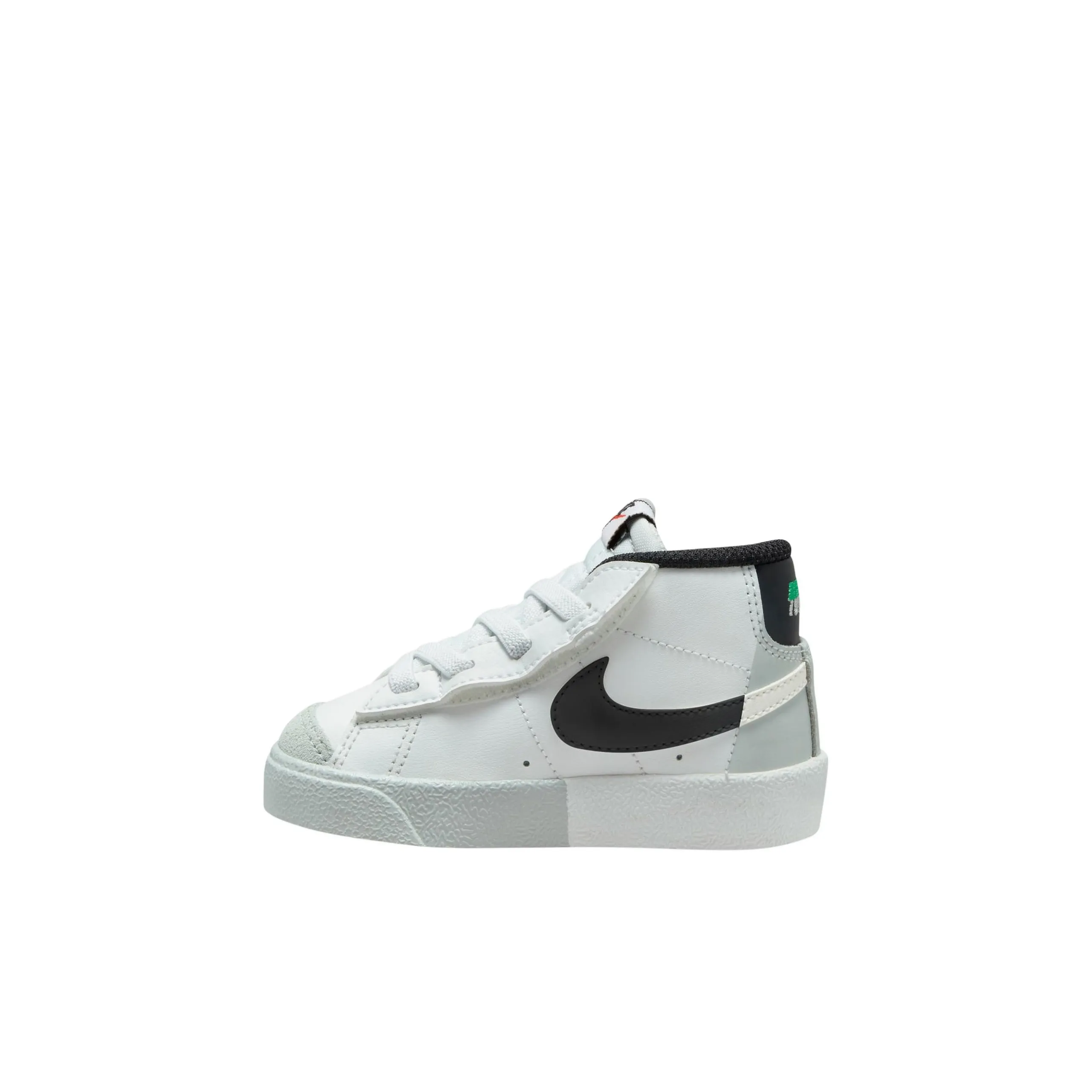 nike Blazer Mid Slip Resistant Abrasion Resistant Высокий Топ Обувь для малышей Белый Infant And Toddler