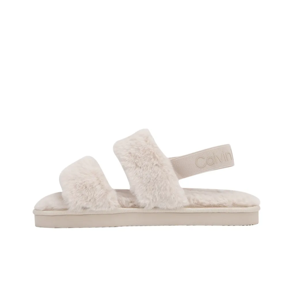 CKJ CALVIN KLEIN JEANS One Ремень Сандалии Слоновая кость Женские