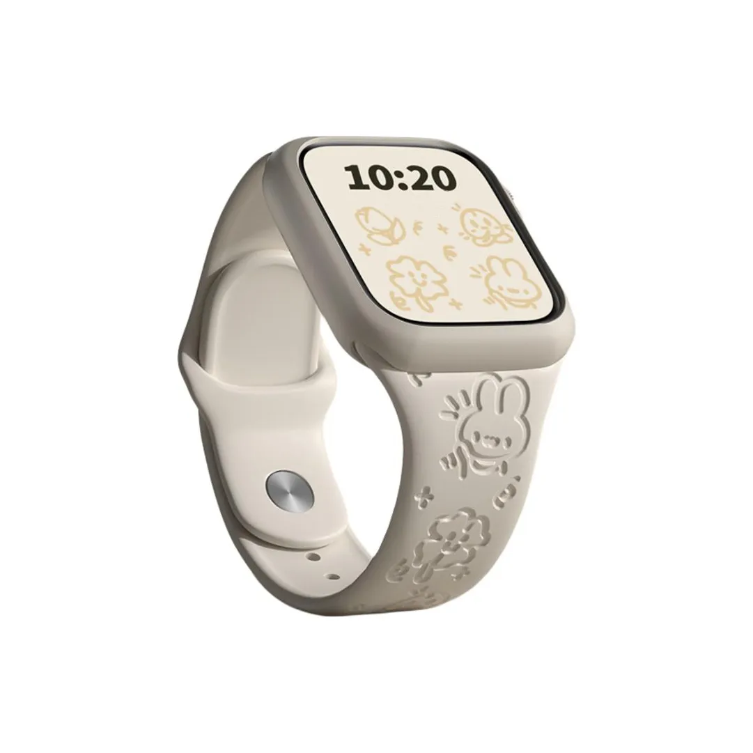 Miss Wrist Ремешок Apple Совместимость Силиконовый Материал 135~235 мм