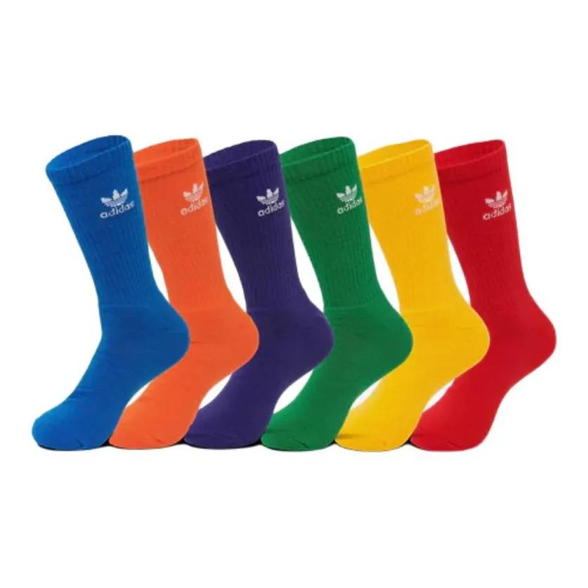 Adidas Originals Носки Crew Мужские упаковка из 6 пар