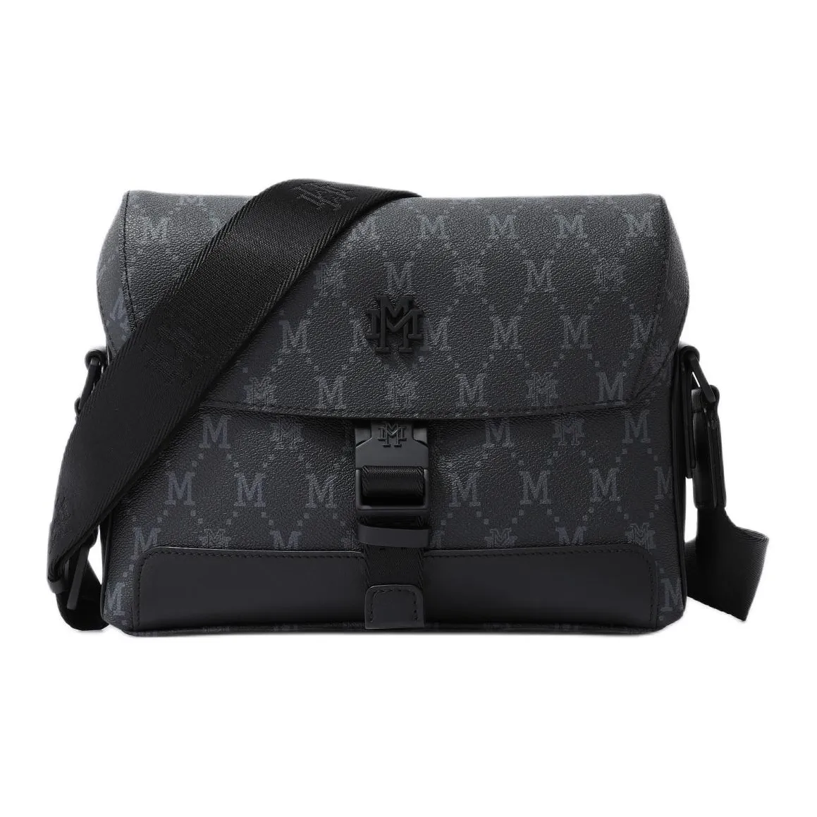 FION Mountain and Sea Journey Series Сумка через плечо из искусственной кожи стандартная мужская черная