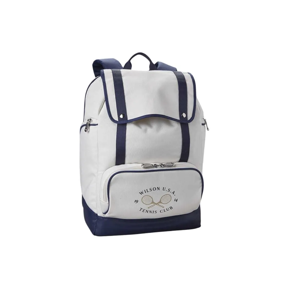 Wilson Полиэстер с ПУ (полиуретан) Рюкзак Унисекс Белый Синий