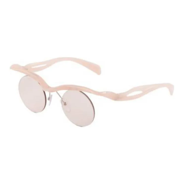PRADA Eyewear Runway Round frame Sunglasses