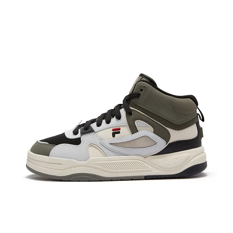 FILA FUSION BANK II Высокие Кроссовки для скейтбординга Мужские Серый Зеленый