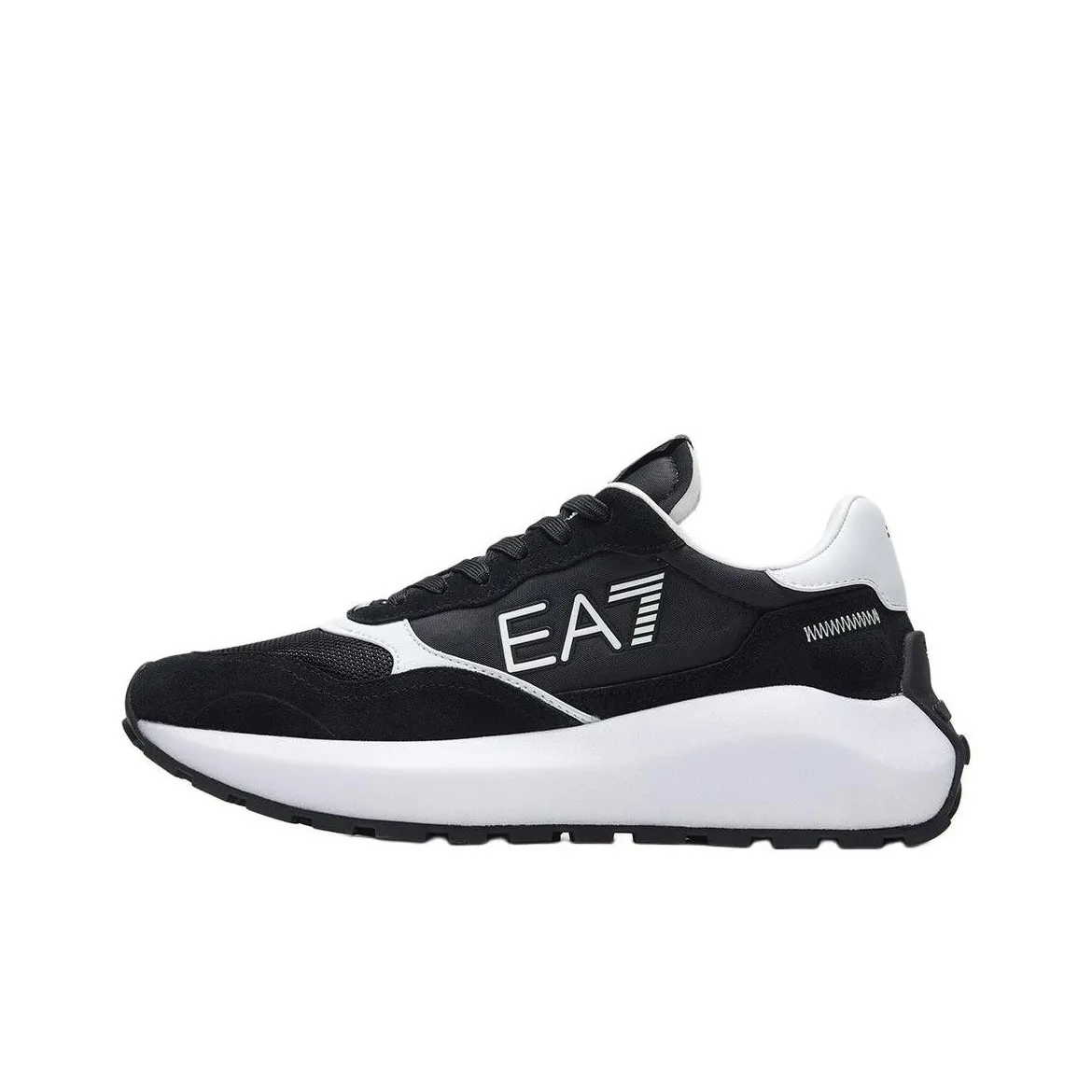 EMPORIO ARMANI EA7 Low Топ Casual Мужской Черный