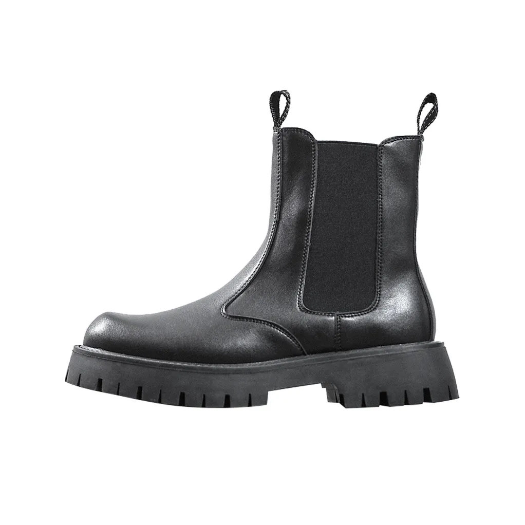 Wooden Rabbit Chelsea Boots Men's Black