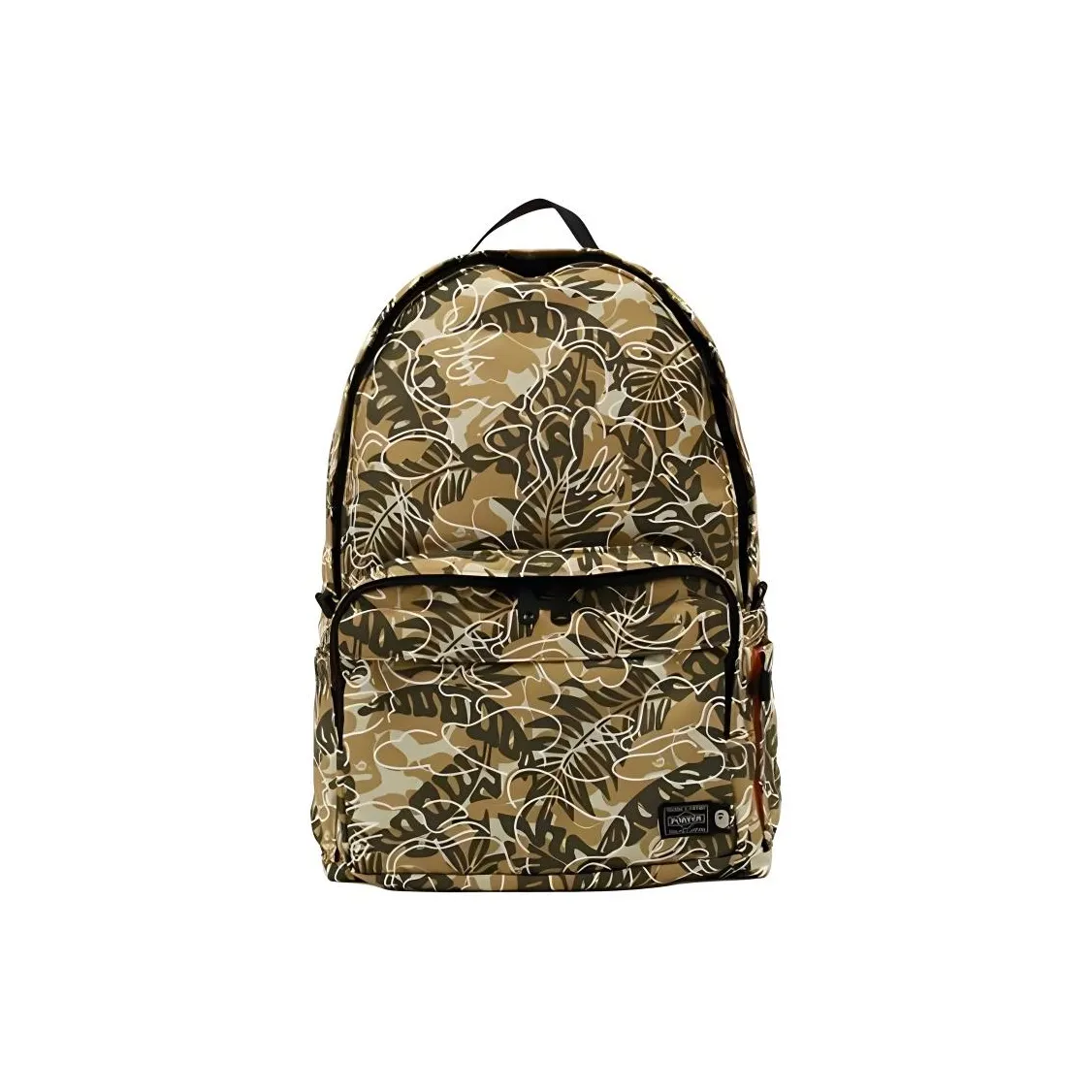 A BATHING APE PORTER Collaboration Polyester Backpack Regular Men's Beige/Blue