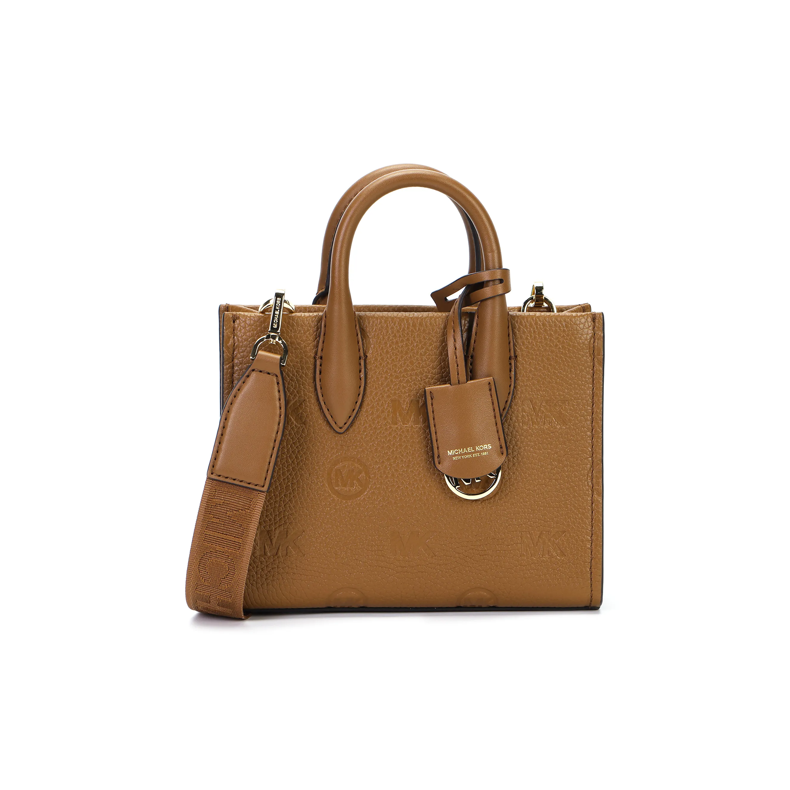 MICHAEL KORS Mirella Коровья кожа Сумка через плечо Экстра малый Женский Кожа Коричневый