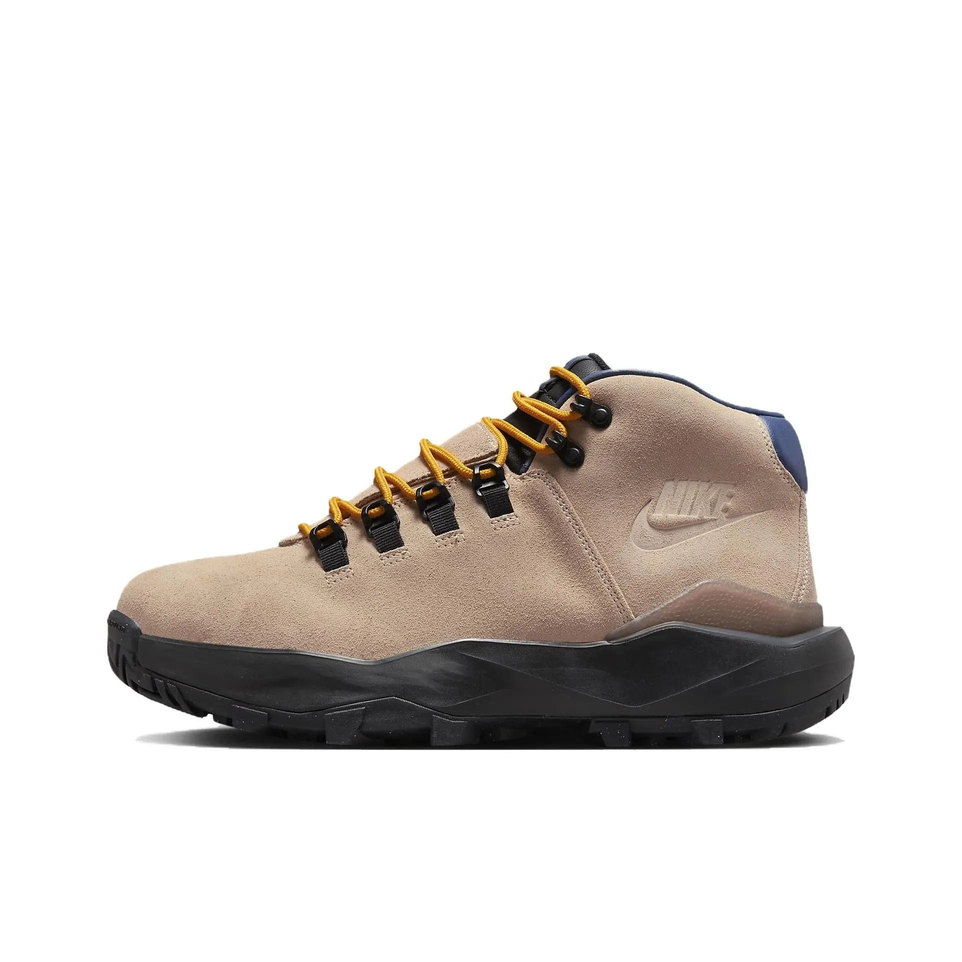 Nike Cygnal Slip Resistant Abrasion Resistant MID Топ Уличная обувь Мужская Светло-желтая