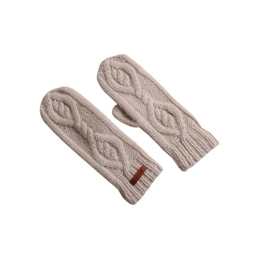 Перчатки из кашемира Lagur вязаные женские