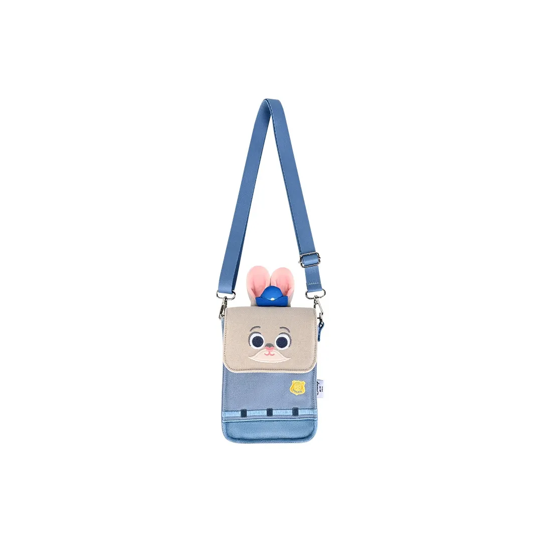 POTDEMIEL Disney/Disney Cotton Judy Nick Cute Cell Phone Pouch Crossbody Bag Regular Women's Multicolor