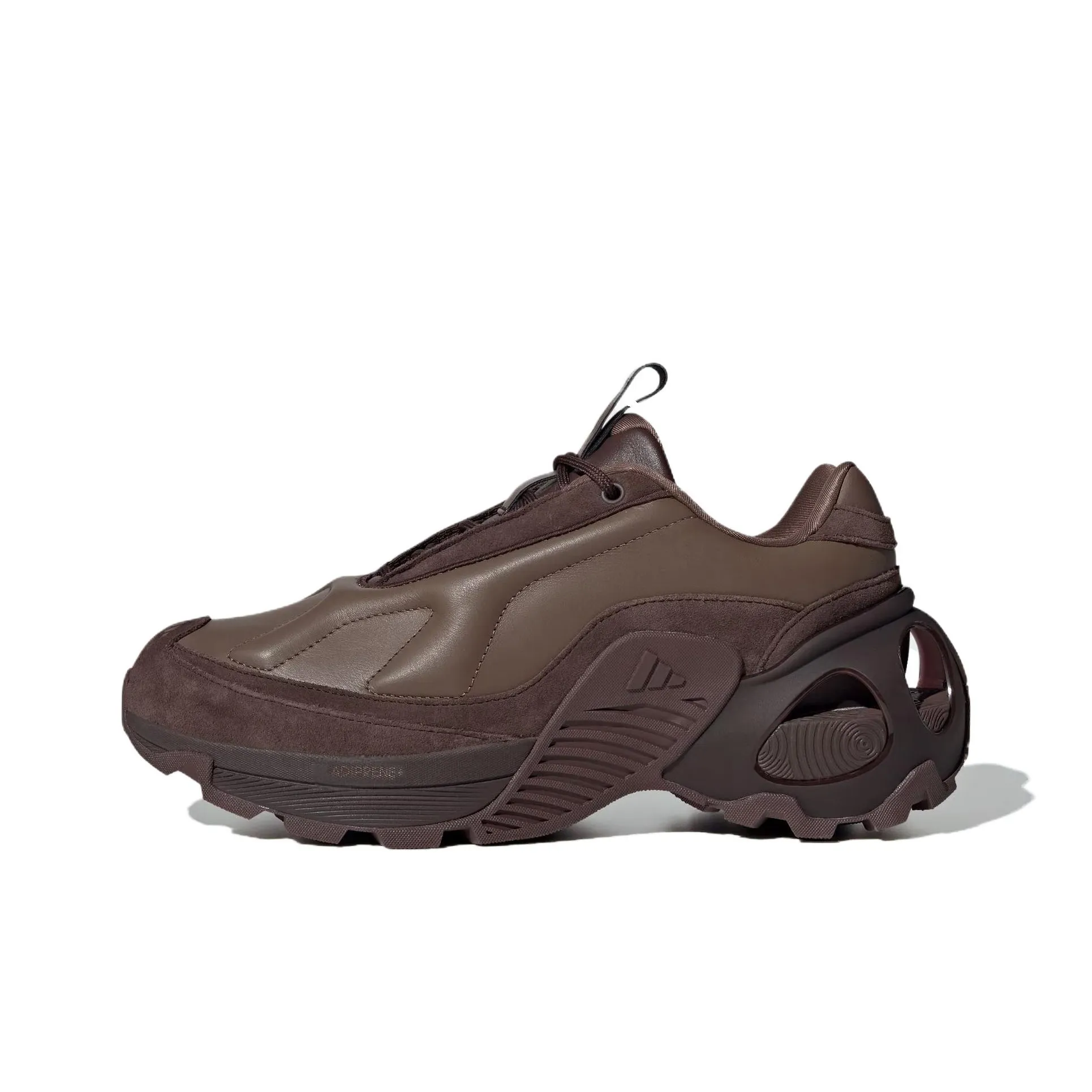 Adidas Wonder Runner Slip-resistant Abrasion-resistant Low Top Casual Running Shoes Unisex Brown Adidas Wonder Runner Противоскользящие Устойчивые к истиранию Низкий Топ Повседневные Беговые Кроссовки Унисекс Коричневый