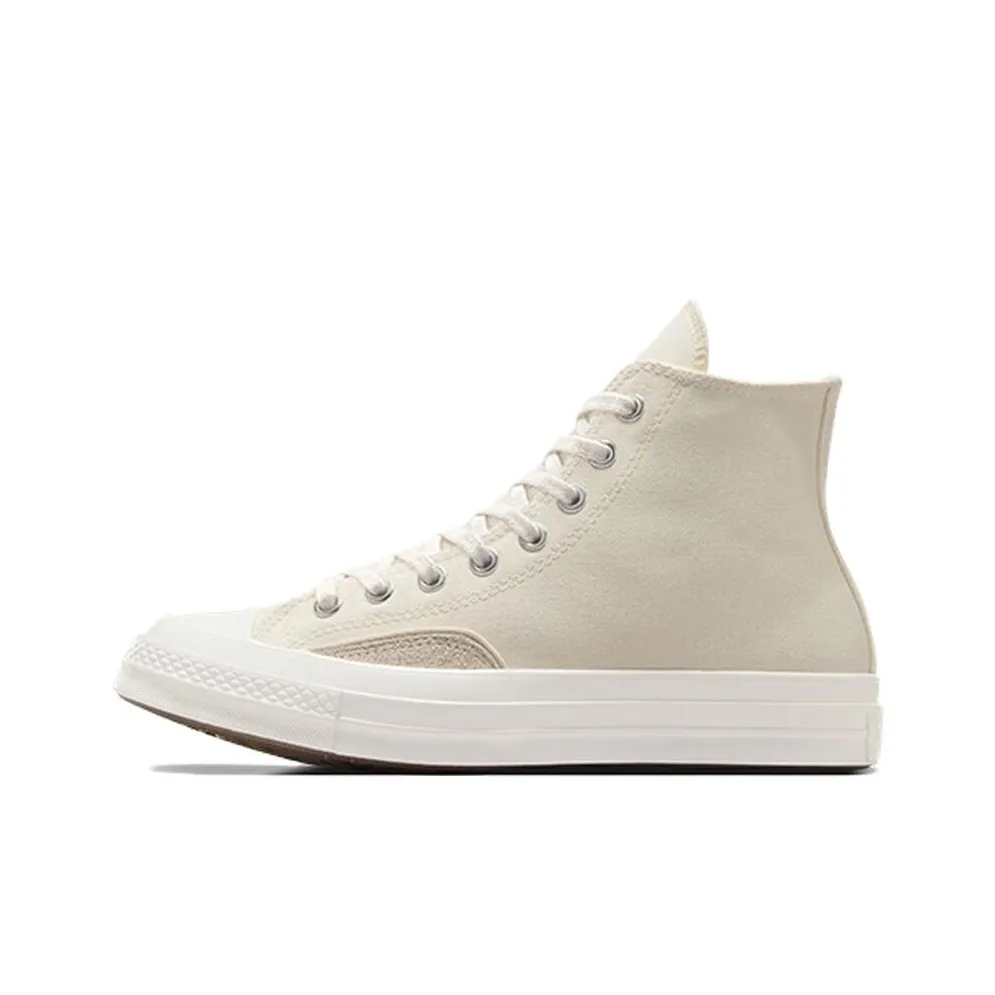 Converse Chuck 70 Luxe High 'Light Dune Fuzzy Laces'