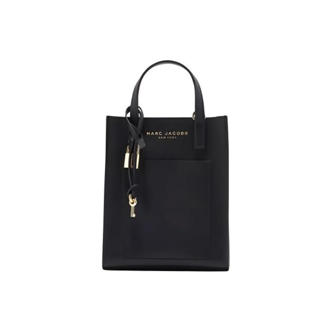 MARC JACOBS Кожа Тоут Сумка Сумка для покупок Сумка через плечо Сумка Маленькая Женская Черная