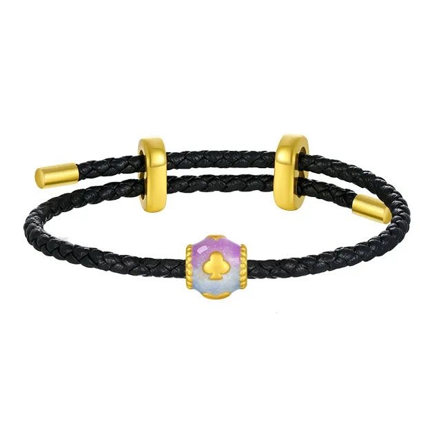 Chouchous X CHOW TAI SENG Classmate Zhou Gold Bracelet Unisex